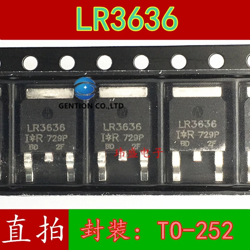 

10 шт. LR3636 IRLR3636-252 Мощность MOSFET в наличии 100% новый и оригинальный