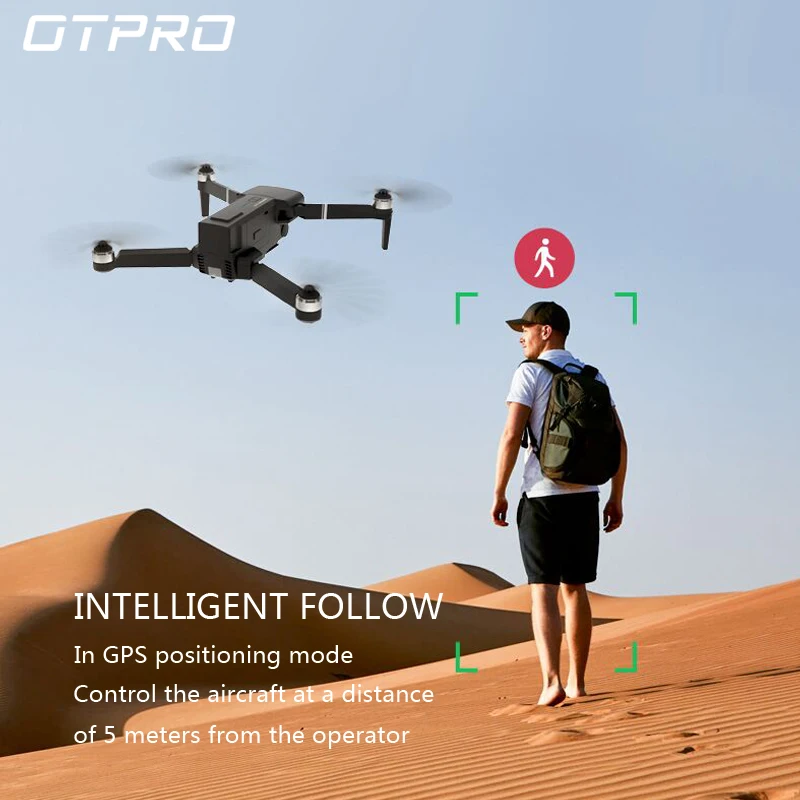 Оригинальный OTPRO PRO33 GPS 5 8G 1 км складной рычаг FPV с 4K UHD камерой 3-осевой карданный