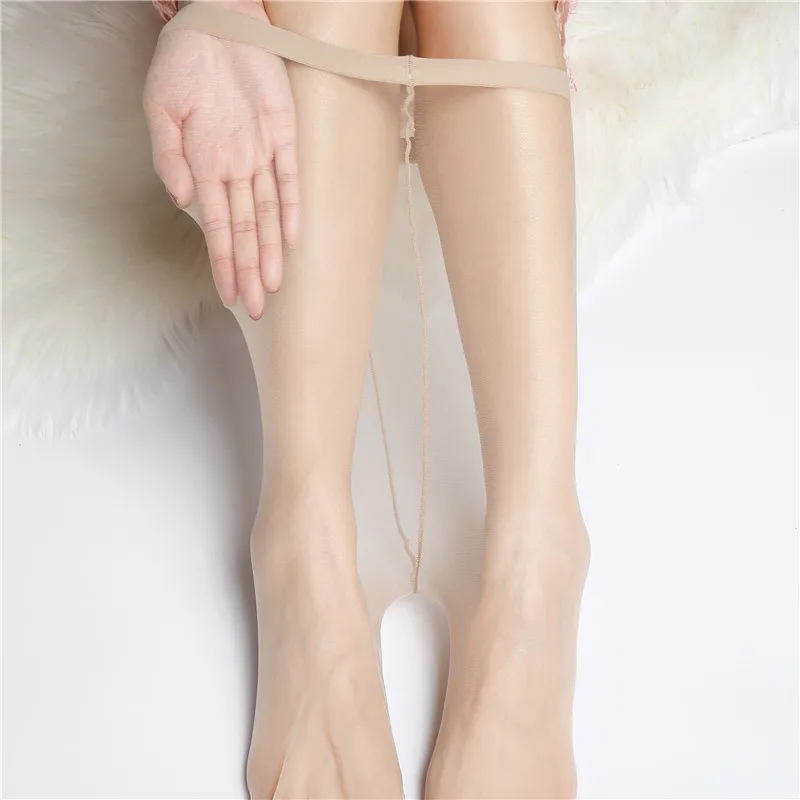 

0D First-Line Level T Stockings Ultra-Thin Hidden Fully Transparent Women's Pantyhose Light Fleshcolor Toe Transparent Summer