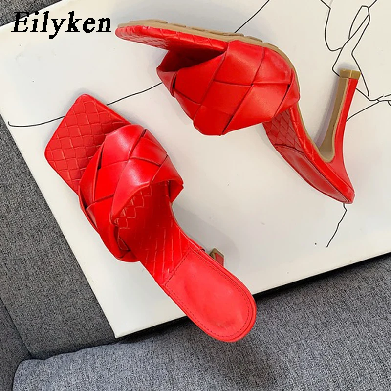 Eilyken/Новинка 2021 года Сезон лето Модная Высококачественная обувь из искусственной