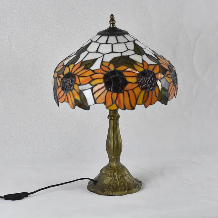 Tiffany Table Lamp E27 Six Models Dragonfly Style Bedroom Bedside Creative Fashion Retro | Освещение