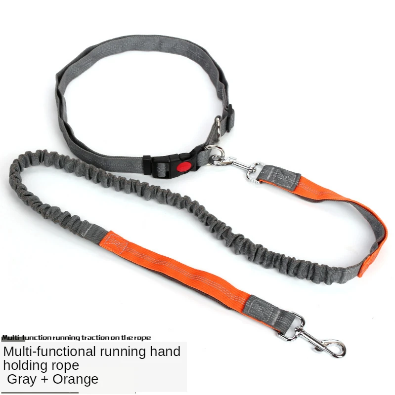 

Explosion Proof Rushed Elastic Nylon Pet Running Traction Rope Walking The Dog Leash Harness