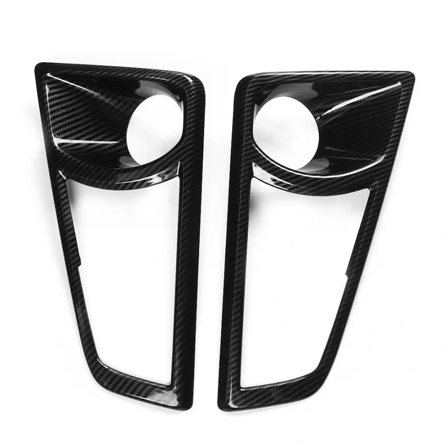 2 шт. ABS углеродное волокно текстура хромированный Стайлинг для автомобиля