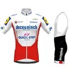 DECEUNINCK QUICK-STEP TDF Джерси в горошек 2021 комплект командной одежды для велоспорта гоночный велосипед мужской комплект для велоспорта