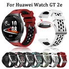 Ремешок силиконовый для смарт-часов HUAWEI WATCH GT 2e, оригинальный спортивный сменный Браслет Для Huawei gt2e, 22 мм, аксессуары