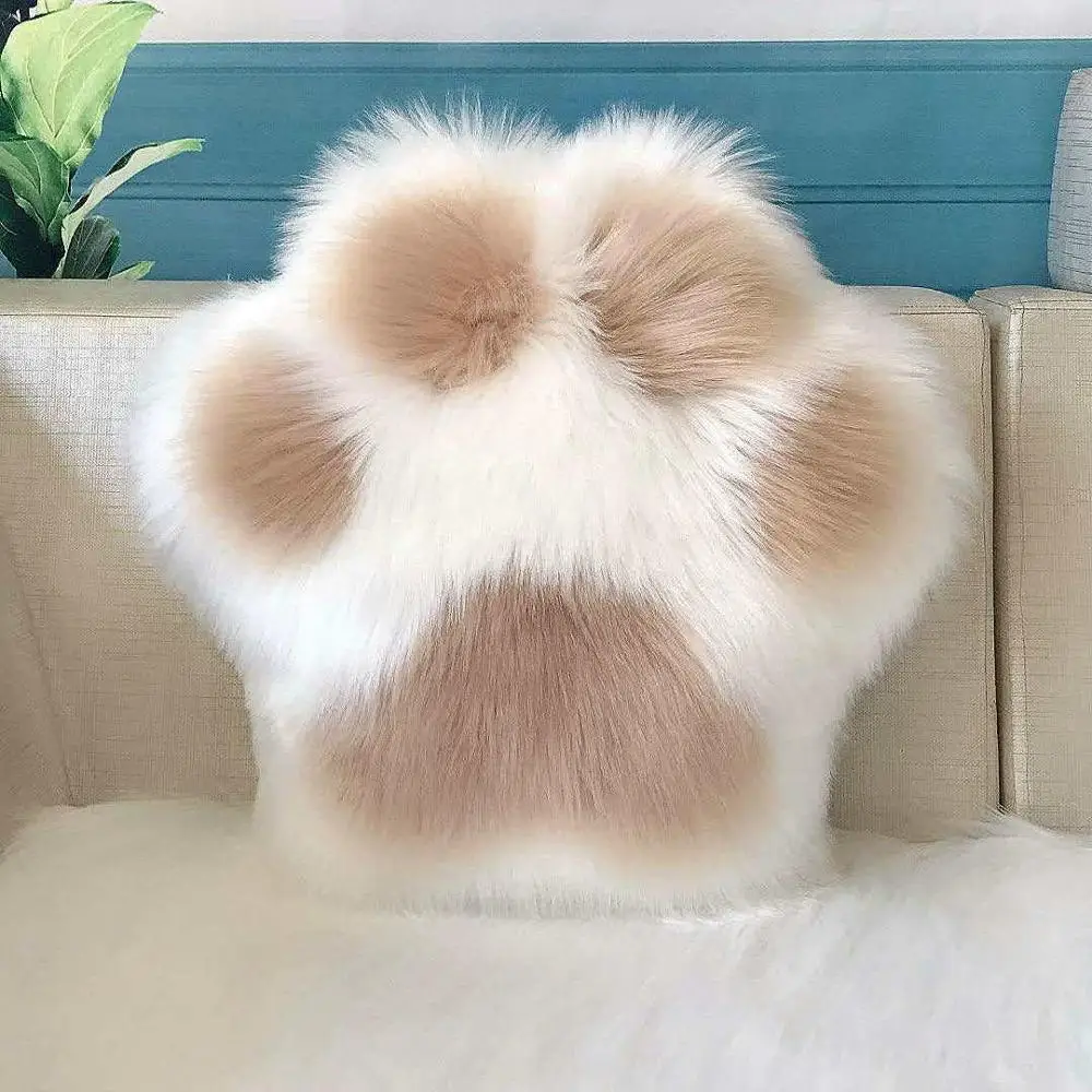 

Симпатичная подушка в виде кошачьей лапы, Kawaii, подушка в виде лапы панды, диван, автомобиль, домашний декор, мягкая плюшевая игрушка, подарок ...