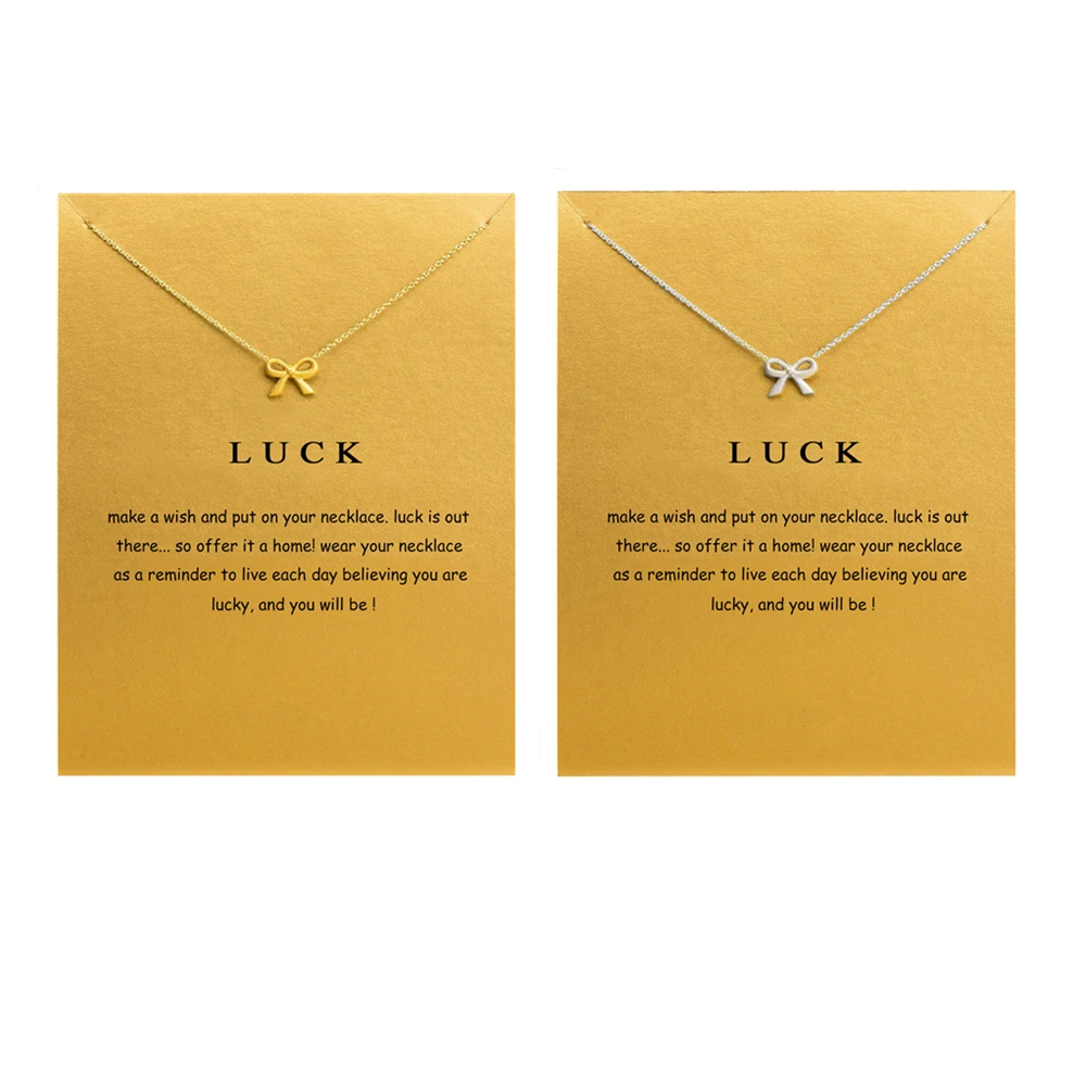 Кулон в форме бабочки Милая подвеска банта для ожерелья поздравительной