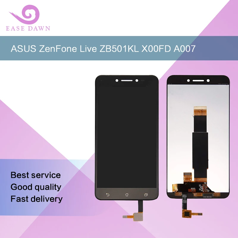 Для ASUS ZenFone Live ZB501KL X00FD A007 ЖК-экран+ сенсорная панель дигитайзер сборка для Asus дисплей