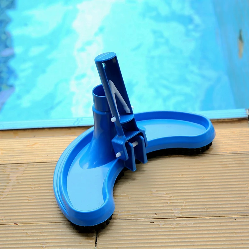 Pool Vacuum Head Flexible Swimming with Clips Attachment for Concrete or Plaster Cleaning | Дом и сад