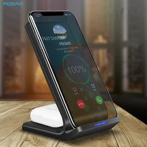 fdgao 30w fast wireless chargers for iphone 13 12 11 8 x xs xr samsung s21 s20 s10 xiaomi 11 type c qi induction quick charger free global shipping