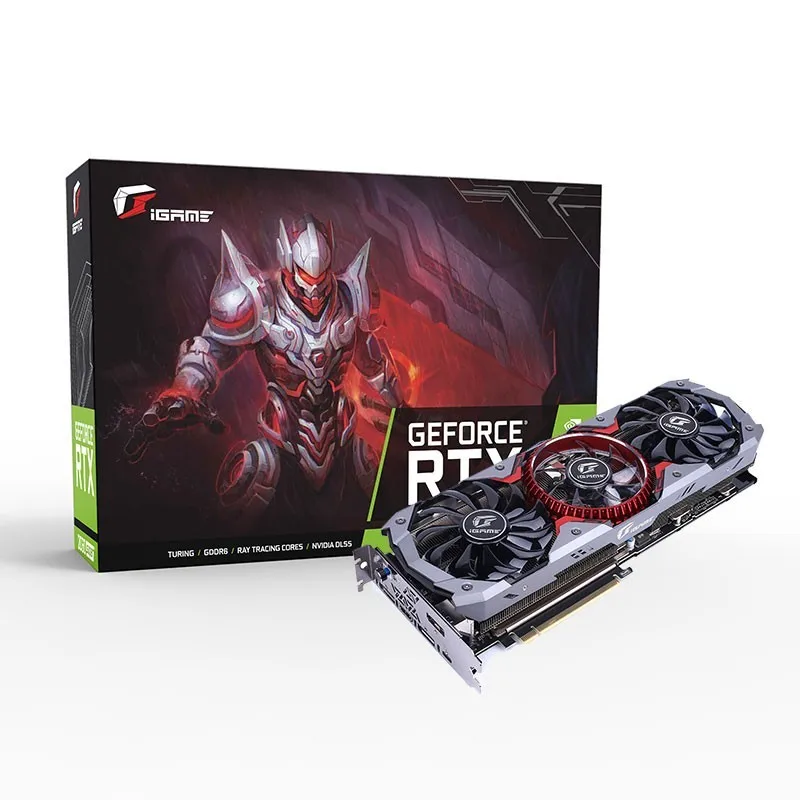 Цветная видеокарта iGame GeForce RTX 2070 супер Улучшенная Nvidia GDDR6 256bit GPU 8G RTX2070 игровой ПК