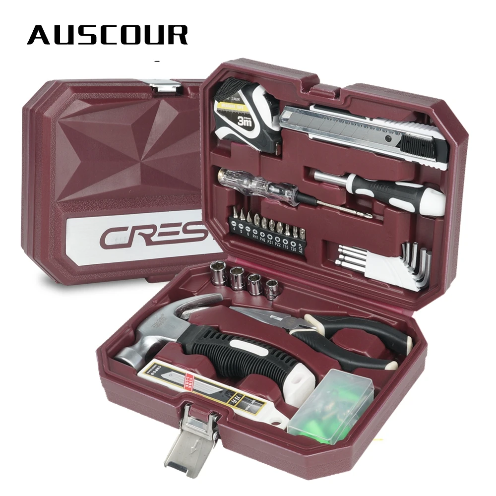 66 шт. Домашний набор инструментов для дома Набор торцевых головок отвертка