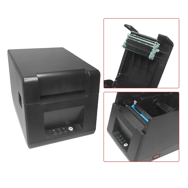 

GOOJPRT 80T USB + принтер для этикеток с Bluetooth двухмерный термобумажный принтер для печати штрих-кодов в формате PDF