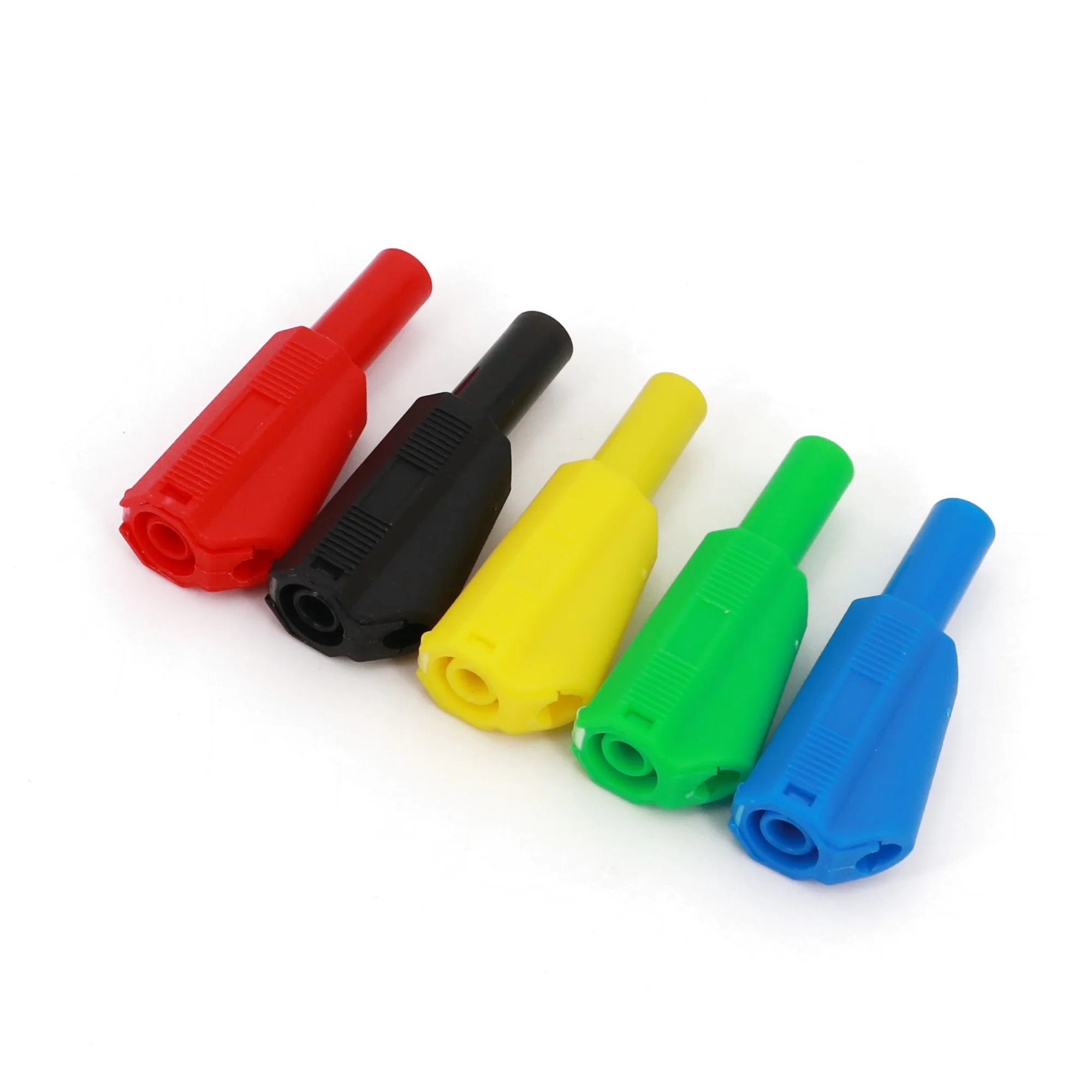 10 шт. полностью Безопасность Изоляцией 4 мм Мужской стекируемые контрольные