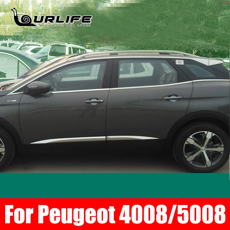 Для Peugeot 4008 5008 2017 2018 2019 Высокое качество нержавеющая сталь украшение для стекла