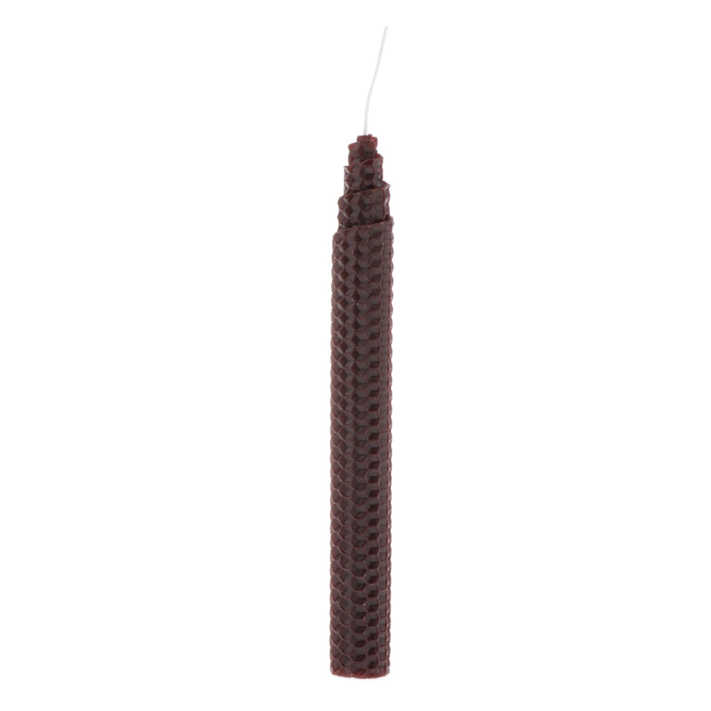 Candles Hand Rolled Beeswax Pillar Home Wedding Decors Eco Friendly | Дом и сад
