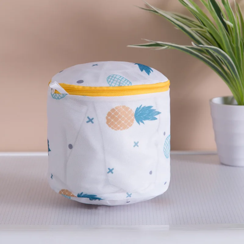 Bolsa de malla para lavander&iacute;a, bolsa de red para lavar ropa interior, calcet&iacute;n, bolsa para lavadora, sujetador, organizador de ropa sucia, cesta de lavander&iacute;a, 6 uds.-4