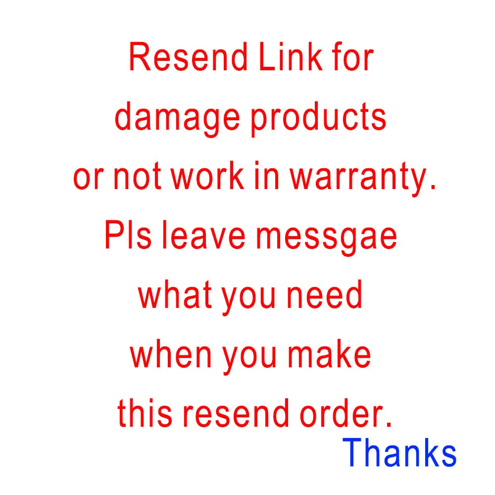 

Resend link for damage lights or warrangty