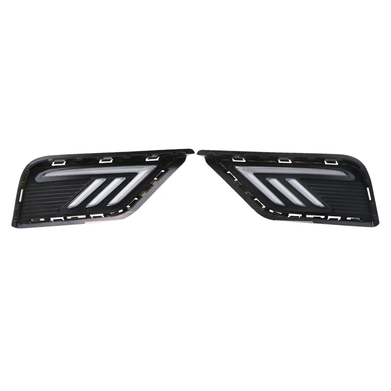

2Pcs for 2019 Tuyue with Yellow Blue Three-Color Daytime Running Lights Modification