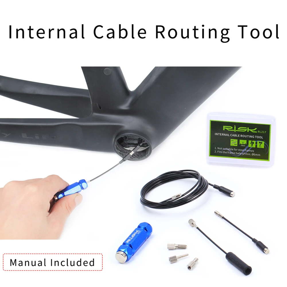 

Cable Routing Tool Bicycle Internal Shift Cable Hydraulic Wire Inner Cable Guide With Magnet Ciclismo Accesorios Para Bicicletas