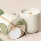 Силиконовая форма сделай сам для изготовления цементных свечей, круглая форма для подсвечника с крышкой, емкость для хранения, форма для цементного контейнера