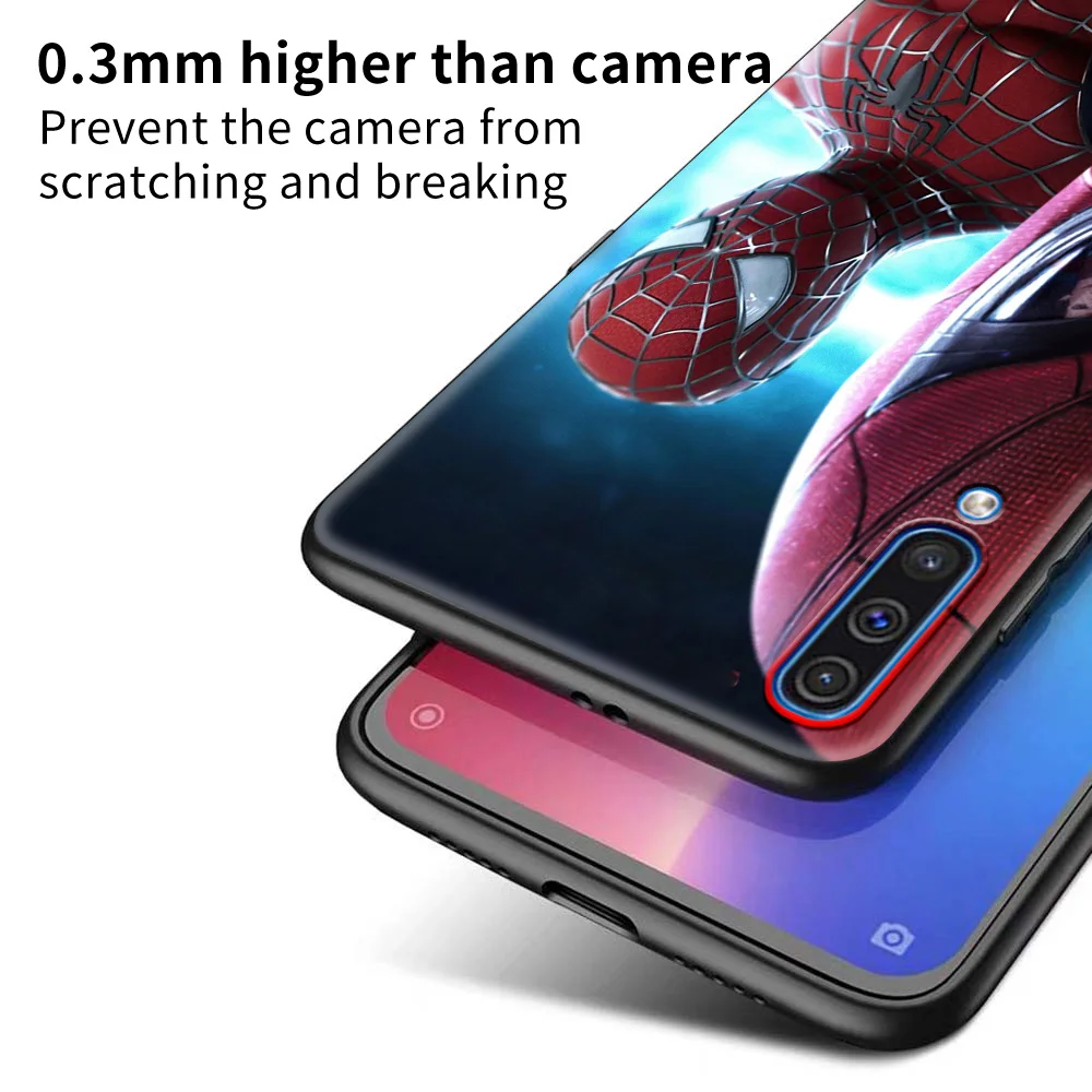 Phone Case For Samsung Galaxy A50 A70 A10 A30 A40 A20e A20 A20s A30s M31 M30s M51 M01 M31s M21 M22 M62 Capa Spider-Man images - 6