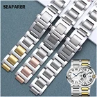 14 мм 16 мм 18 мм 20 мм 22 мм Премиум браслет из нержавеющей стали для наручных часов ремешок для часов браслет для наручных часов с голубым воздушным шариком