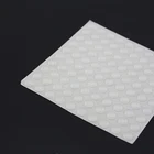 100 шт. самоклеящиеся круглые силиконовые резиновые бамперы мягкие прозрачные черные противоскользящие подушечки для ножек