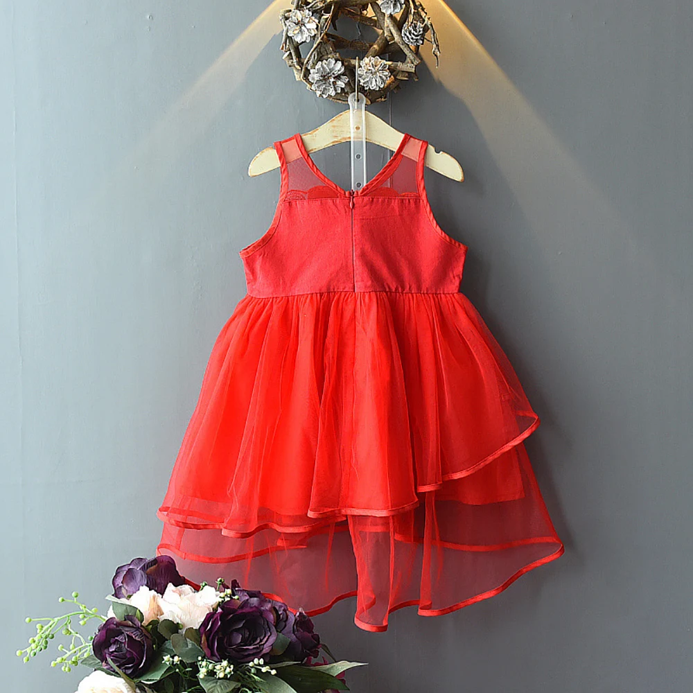 HE Hello Enjoy/Детское платье для малышей Одежда девочек вечерние фатиновые платья