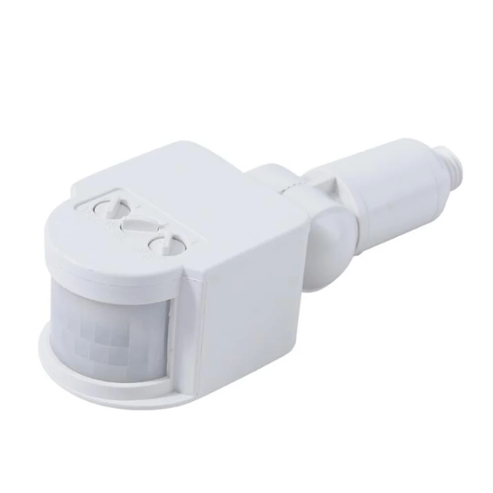 

Motion Sensor 180 Degrees Rotating Automatic Infrared PIR Motion Sensor Outdoor Light Switch for Spotlight Flood Lamp