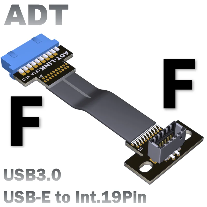 Кабель удлинитель с разъемами USB 3 1 и 0 19 Pin На Type E|Компьютерные кабели разъемы| |