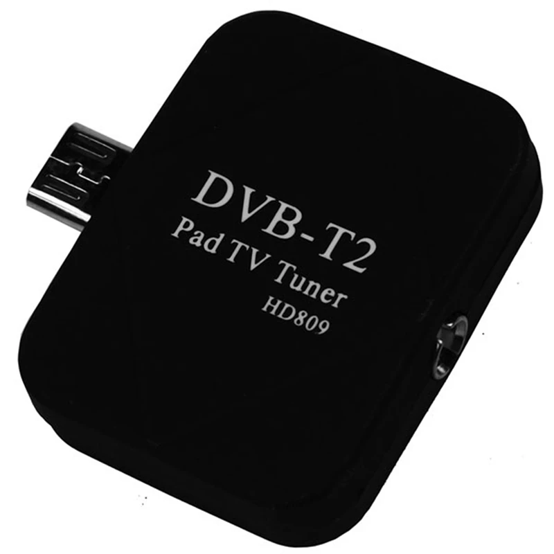 Micro Usb Dvb-T2 Dvb-T мобильный ТВ-тюнер ресивер цифрового селфи палка для Android Phone часы в