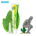 Sumifun 1 шт. мятный мазь от геморроя внутренних и внешних Анальная трещина крем боли переживая китайские травы медицинские пластыри