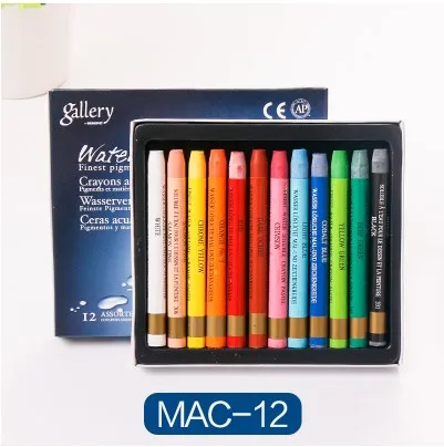 12 colors Mungyo MAC галерея Aquarell мелки водорастворимые 12/24/36 цветов Пастельных Краски художественные рисовальные принадлежности - Цвет: 12 colors