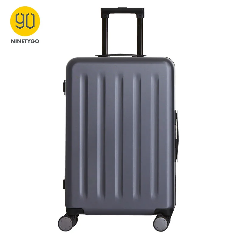 НИНЕТИГО 90ФАН 24-дюймовый Легкий Алюминиевый Каркасный Чемодан PC Спиннерное Колесо Переносной Багаж для Путешествий и Отпуска.