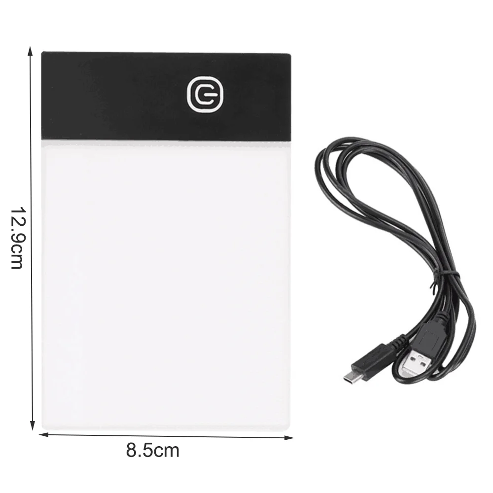 

LED drawing paper Copyboard Set With lamp pad LED drawing paper with binding screw set painting copy table 3 gears dimming