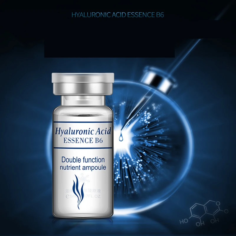 

10PCS/Set Hyaluronic Acid Serum Moisturizing Vitamins E Facial Moisturizing Anti Wrinkle Aging Collagen Day