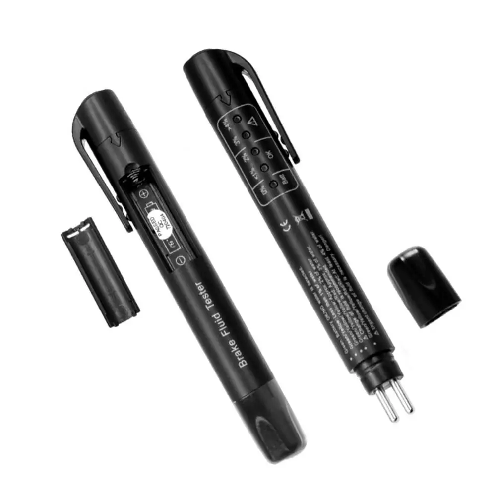 Universal Car Brake Fluid Oil Liquid Tester 5 LED Auto Testing Tool Check Pen Digital Vehicle | Автомобили и мотоциклы