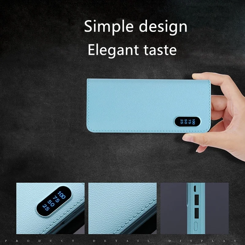 Power bank10000 мАч Внешний аккумулятор повербанк 2USB светодиодный Carregador портативный мобильный телефон зарядное устройство для samsung Iphone XS