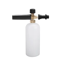 1l portable household high pressure car wash water gun foam spray can multifunctional foam pa pot adjustable nozzle sprayer