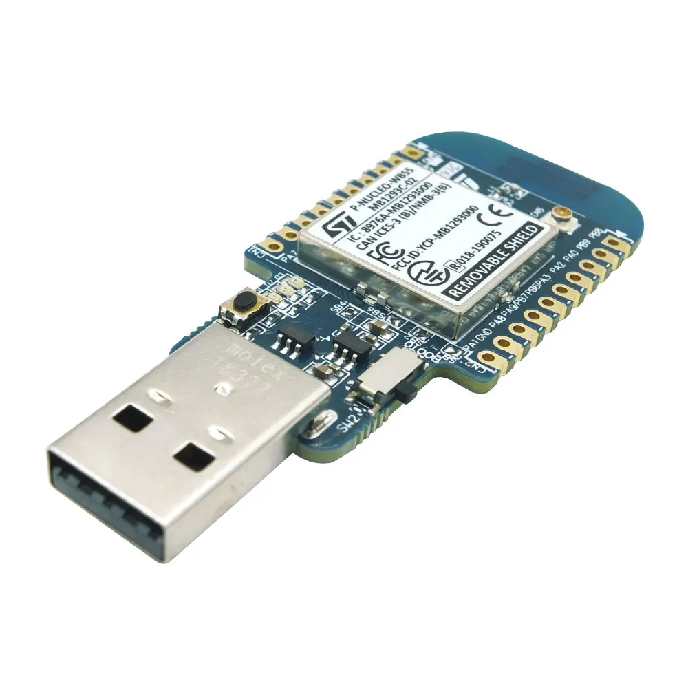 1/шт Лот P NUCLEO WB55 развития Наборы BLE Nucleo посылка в том числе usb ключ и 68 с STM32WB55 mcu