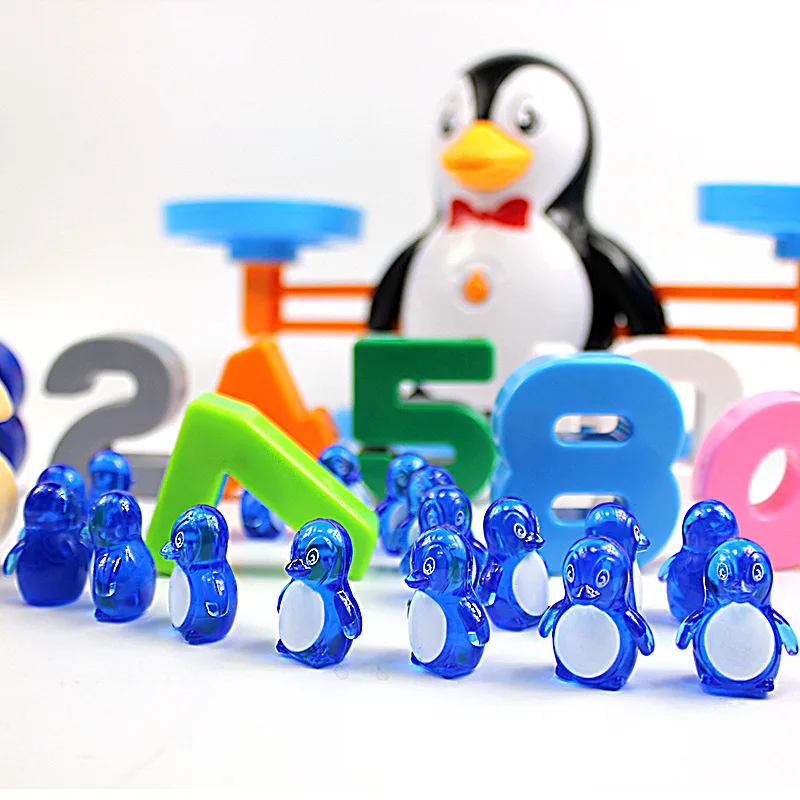 Новые математические матчи Монтессори игрушка обезьяна корова балансирующие