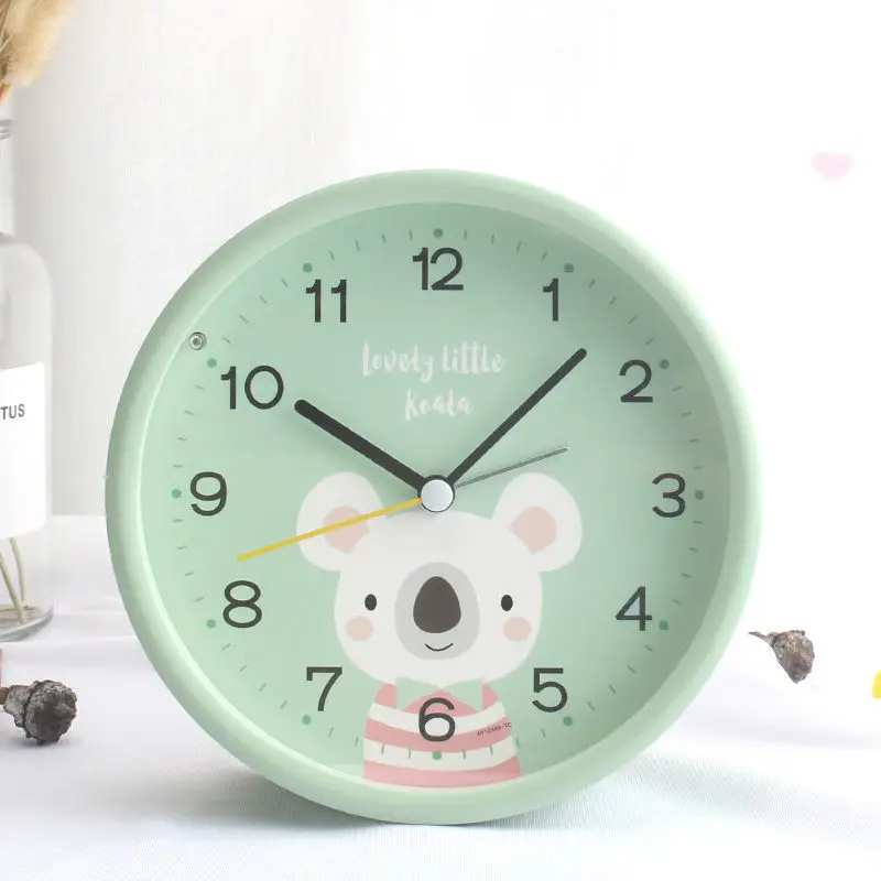 Будильник студенческий с милым сердцем мультяшный ночной Светильник для девочек