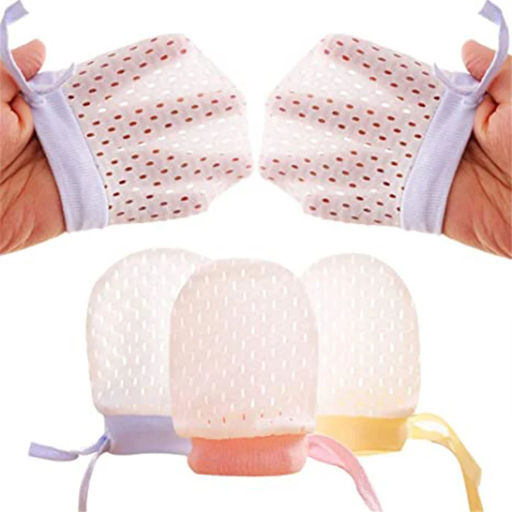 Guantes antiara&ntilde;azos para beb&eacute;s reci&eacute;n nacidos, sin ara&ntilde;azos, para ni&ntilde;os y ni&ntilde;as de 0 a 12 meses-0