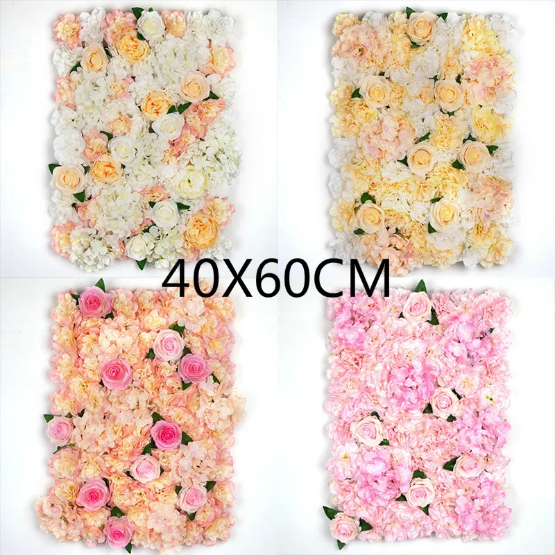 40x60 см Шелковая Роза цветок шампанского искусственный для свадебного украшения
