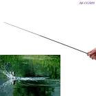 46 см, 2 шткомплект интервалы Удочка короткие советы сплошных и полых угольный стержень Аксессуары Новое поступление