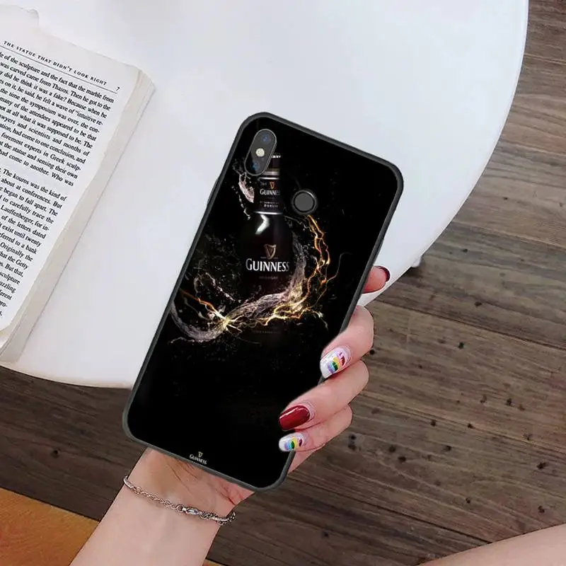 

Guinness Dark Beer design phone case for Xiaomi Redmi 7 9t 9se k20 mi8 max3 lite 9 note 8 9s 10 pro Soft Silicone Shell