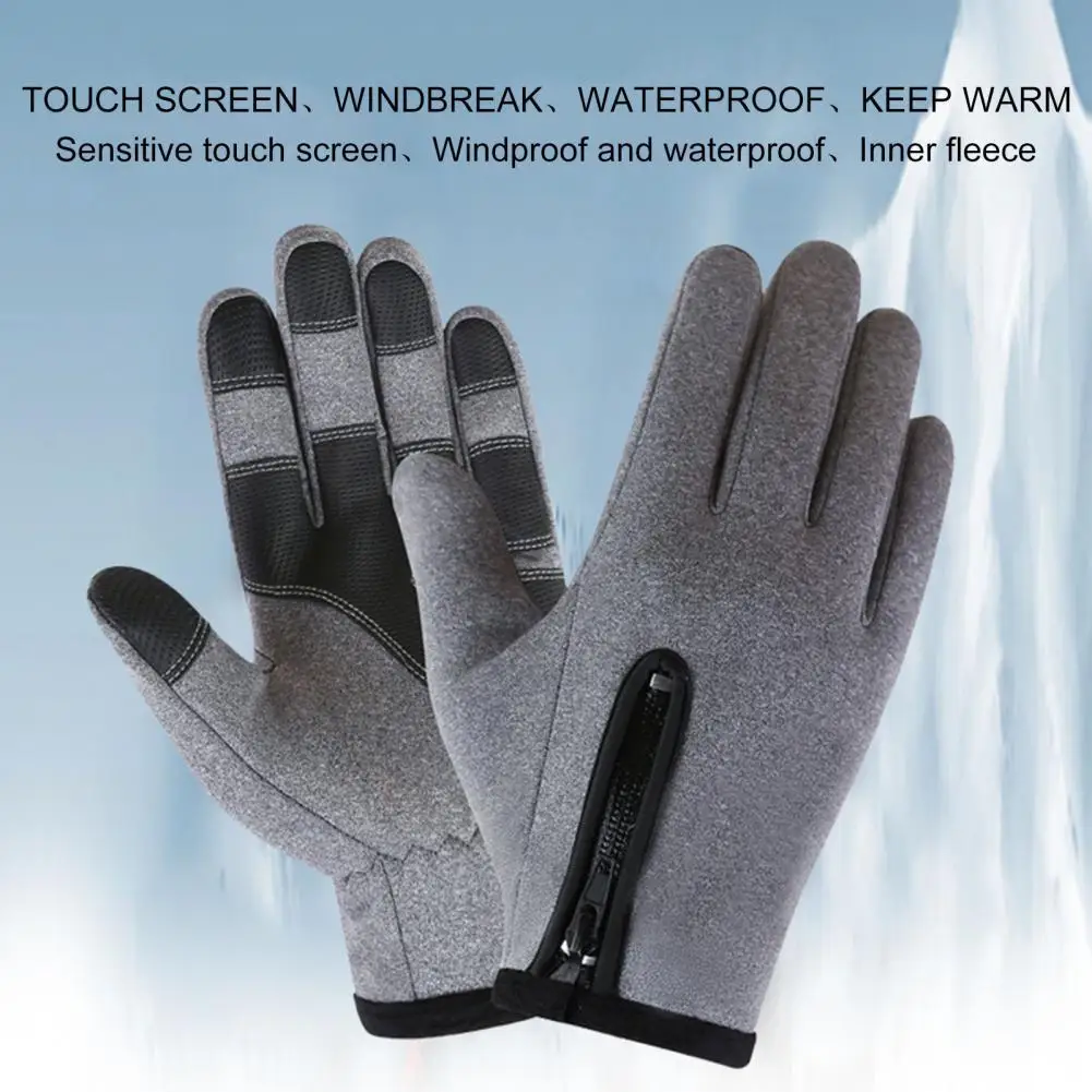 

Full Finger Cover Protective Waterproof Winter Cycling Gloves for Outdoor