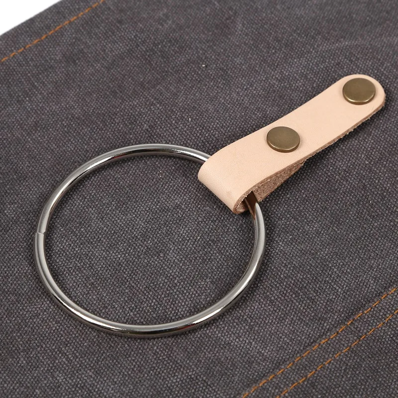 

BBQ Canvas Apron Bib Chef Kitchen Apron for Women Men Barista Bartender Pockets Home Barber Cook Coffee Restaurant