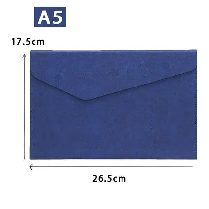 No Hand Strap Модная цветная кожаная папка А5 А4, Сумка для документов, Офисная папка, органайзер для документов с ремешком - Цвет: No Hand Strap